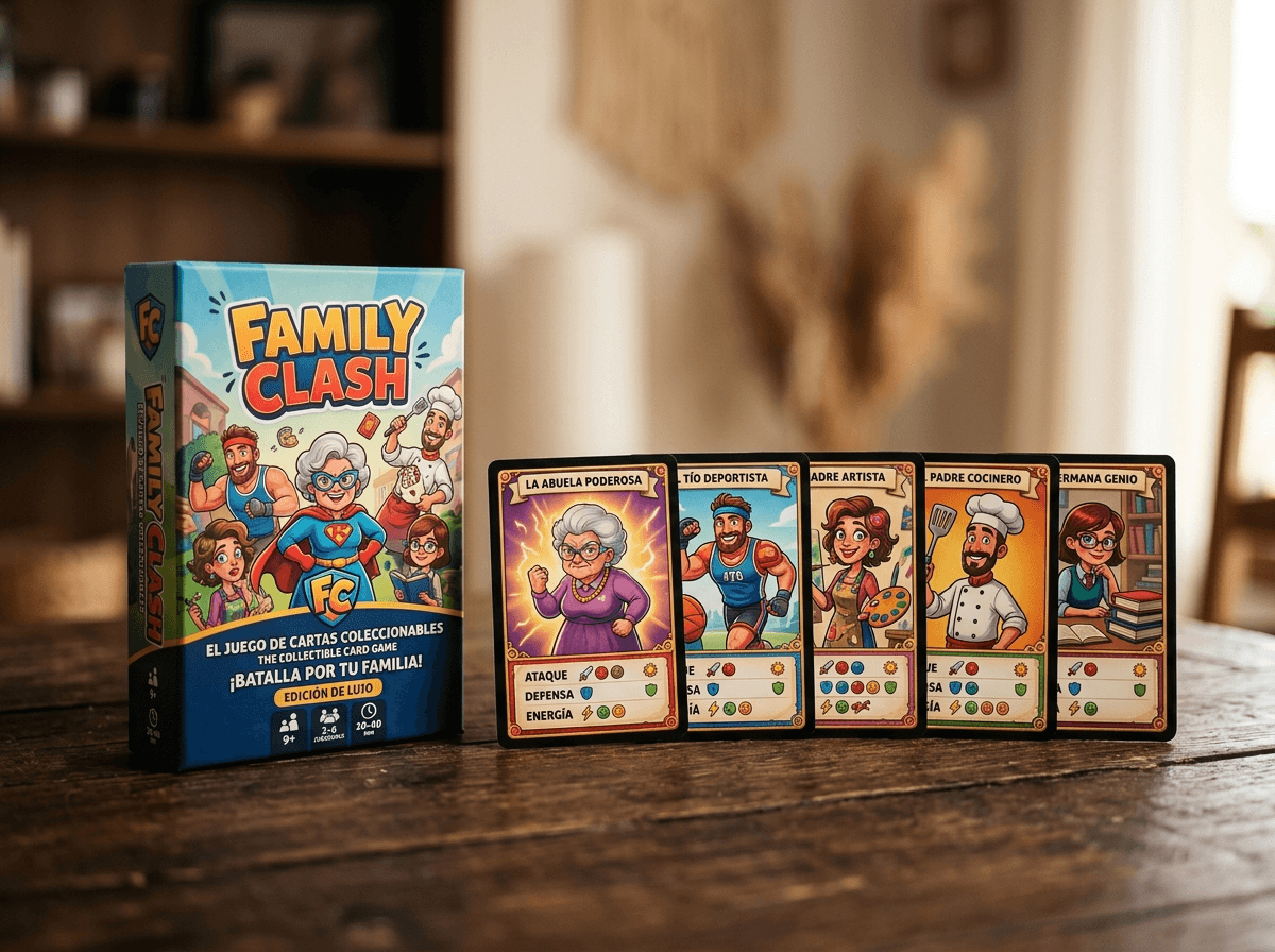 Packaging de Family Clash