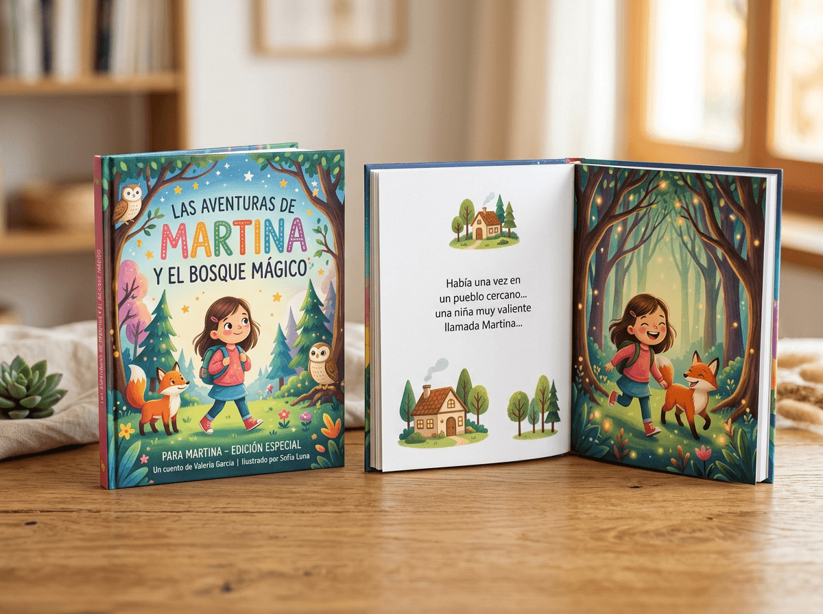 Libros infantiles personalizados