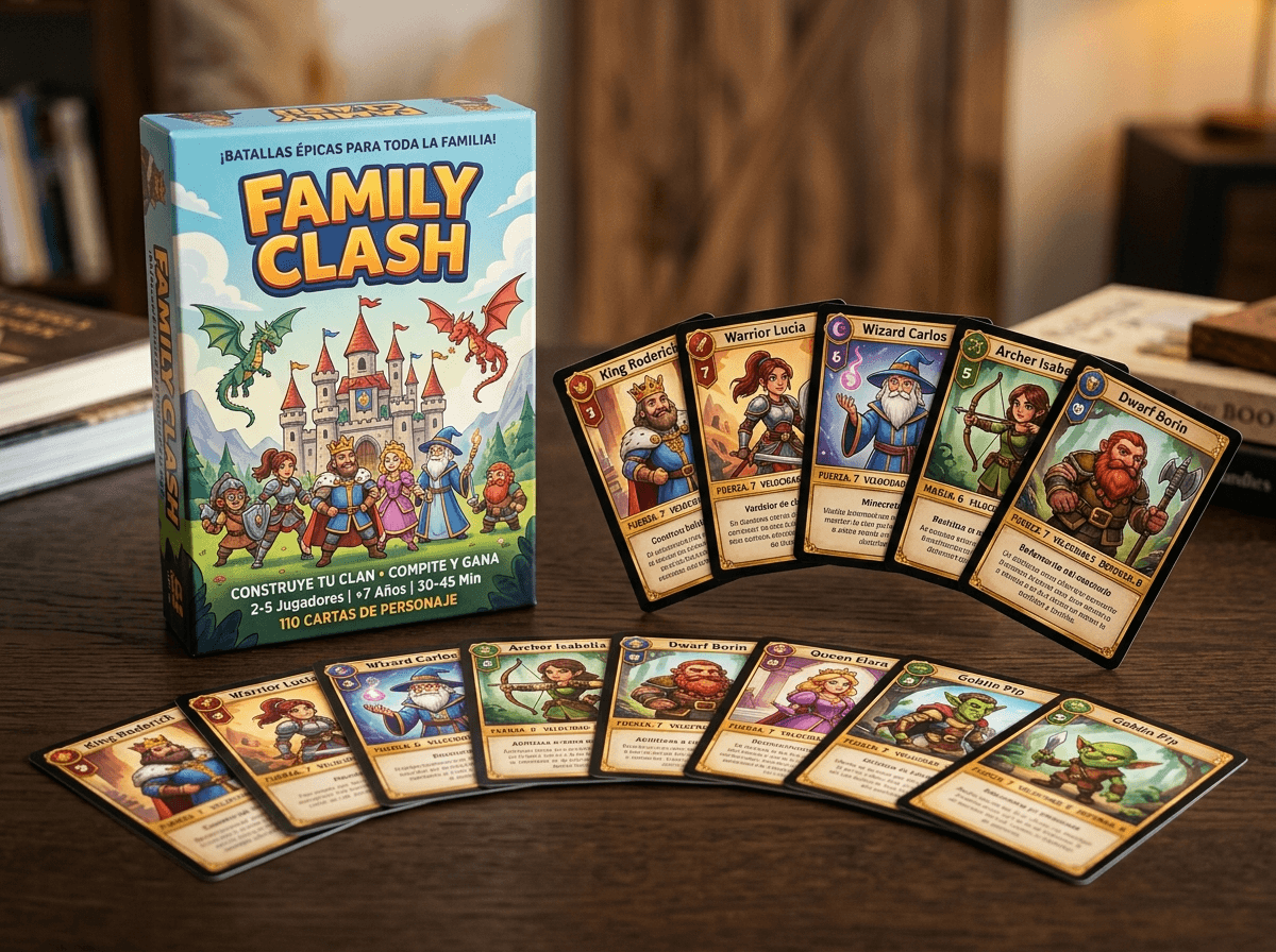 Family Clash — Juego de cartas