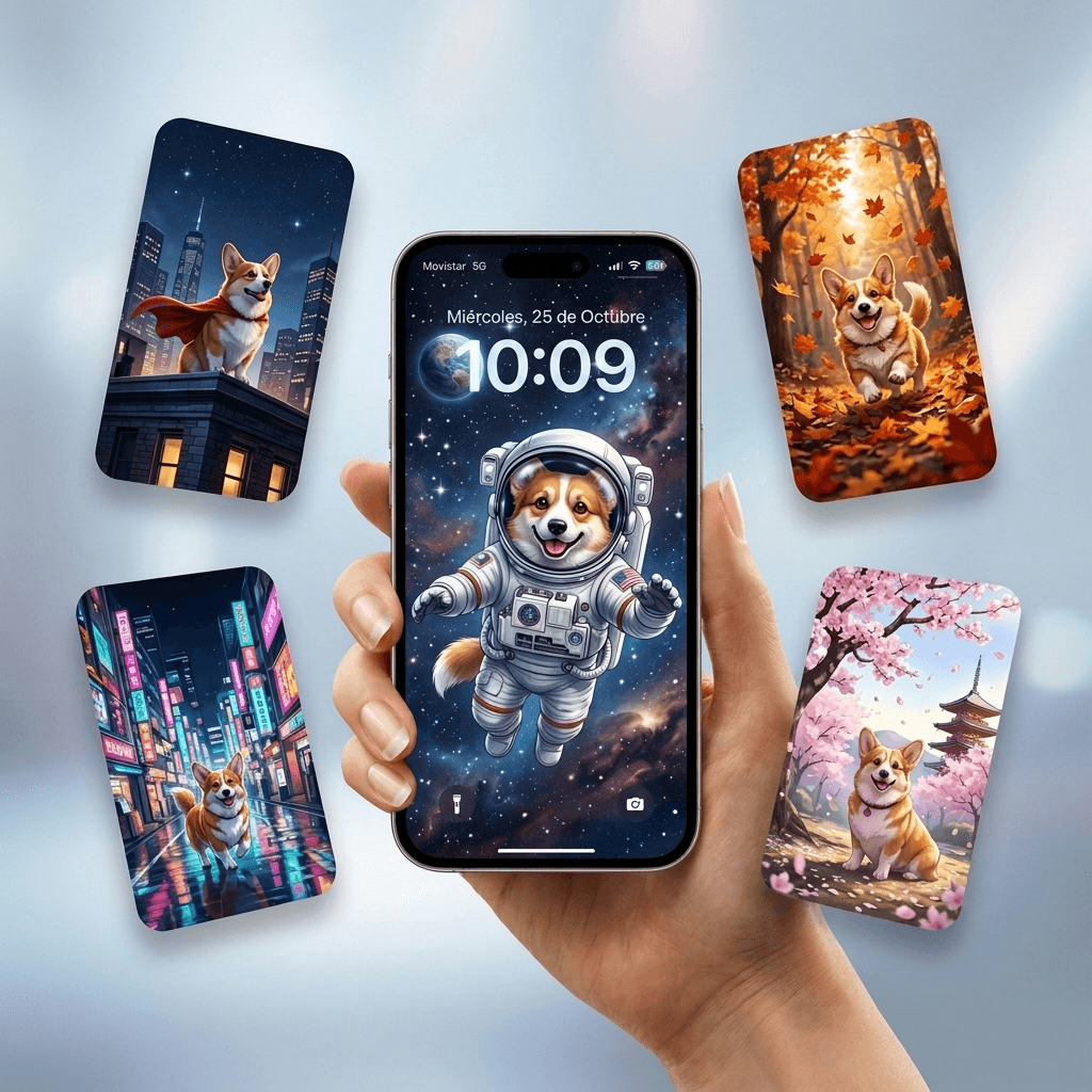 Fondos de pantalla personalizados