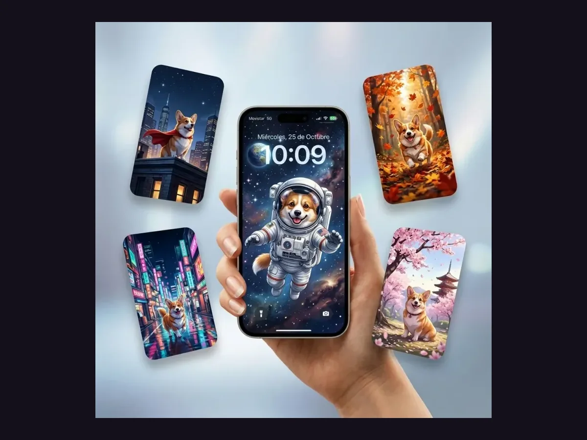 Fondos de pantalla personalizados