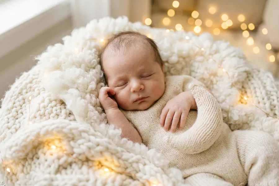 Portada de ejemplo del calendario Su primer año · Tierno
